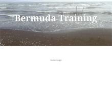 Tablet Screenshot of bermudatraining.com